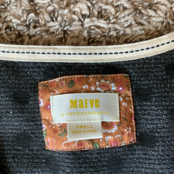 Anthropologie Maeve Polka Dot Top Small - Picture 4 of 5